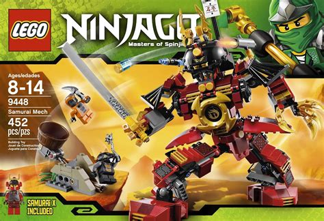 oneTWOBRICK.com: set database: LEGO 9448 samurai mech