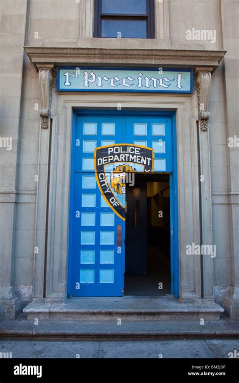 NYPD 1st Precinct in Manhattan, New York City Stock Photo - Alamy