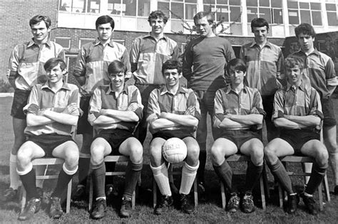 Derby school footballers feature in photograph taken in the late 1960s ...