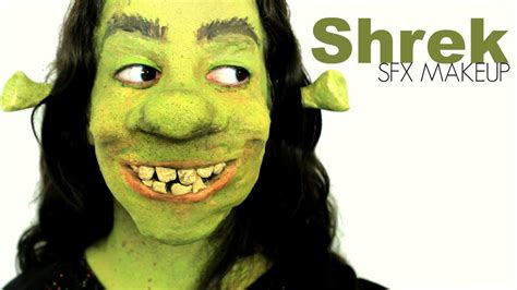 Shrek SFX Makeup Tutorial - YouTube