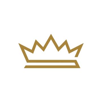 Royal Gold Crown Vector Hd PNG Images, Gold Royal Crown Logo Border Template Illustration Design ...