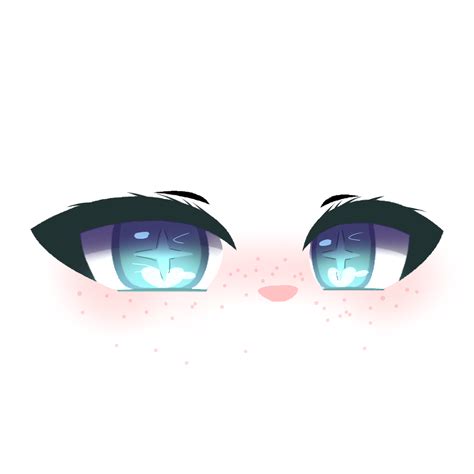 Eyes Gacha Life Mouths Png Eyes Edit Gacha Life Blue Red Centrister ...