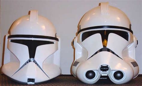 star wars - Why did the storm trooper helmets change from the t-visor to the curved eye-sockets ...