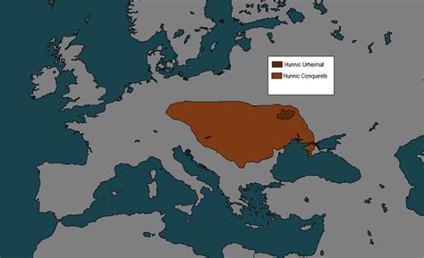 Hunnic empire map by kiarasimba on DeviantArt