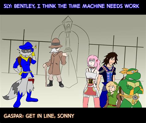 Video Game characters IN TIME by foxzombiej on DeviantArt