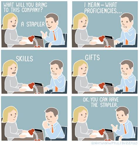 Job Interview Comics (10 pics)