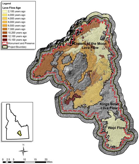 Craters of the Moon Maps | NPMaps.com - just free maps, period.