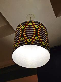 Lovely lamp shades from fabric i picked out in Lagos! @Mar… | Flickr