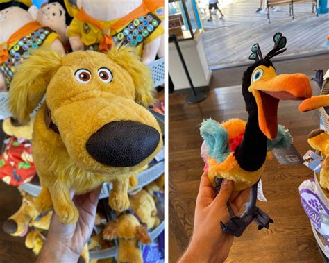 PHOTOS: New ‘Up’ Dug and Kevin Plush Puppets Discovered at Disneyland ...