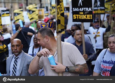 October 2023 New York Usa Protest Currently Underway Nbc Universal ...