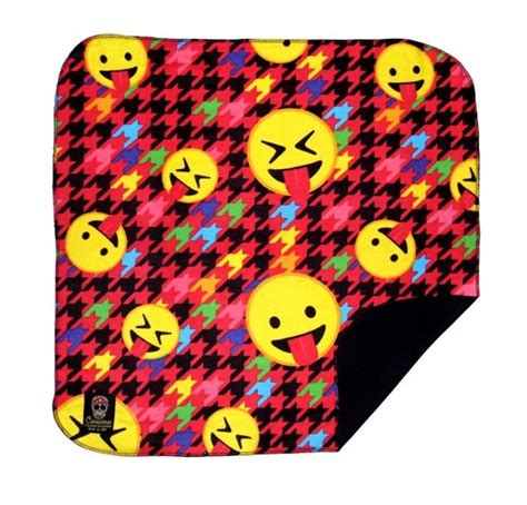 Reversible Blanket Emoji Blanket 80s Baby Houndstooth