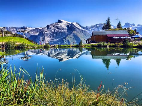 Schweizer Bergsee Foto & Bild | landschaft, berge, bergseen Bilder auf ...