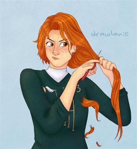 Ginny Weasley 🦁 | Diseño de personajes, Arte de harry potter, Fotos de harry potter