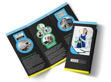 Cleaning Company Brochure Template