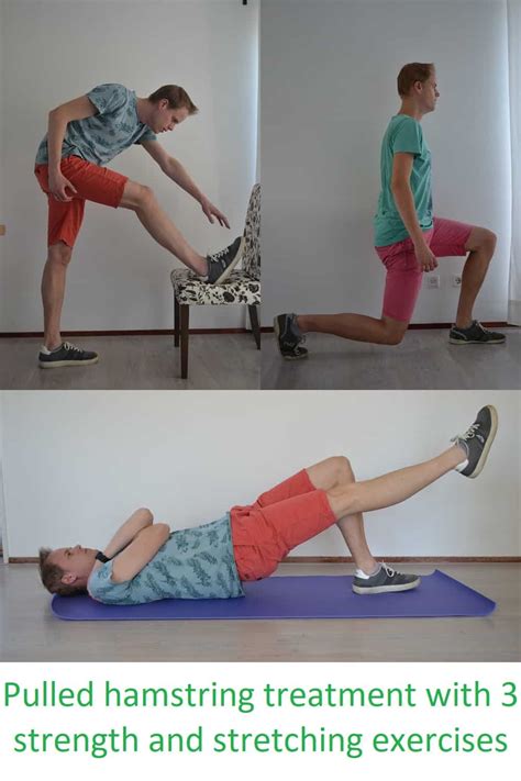 Pulled hamstring cause and treatment with 3 relief exercises