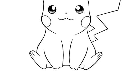 Pokemon thunderbolt attack 10 Pikachu coloring pages Print Color Craft - Coloring Pages