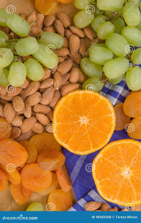 Fruit and Nut Platter stock photo. Image of board, chopping - 90583300