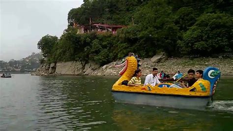 Boating Nainital lake Uttarakhand India - YouTube