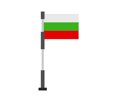 Premium Vector | Bulgarian flag