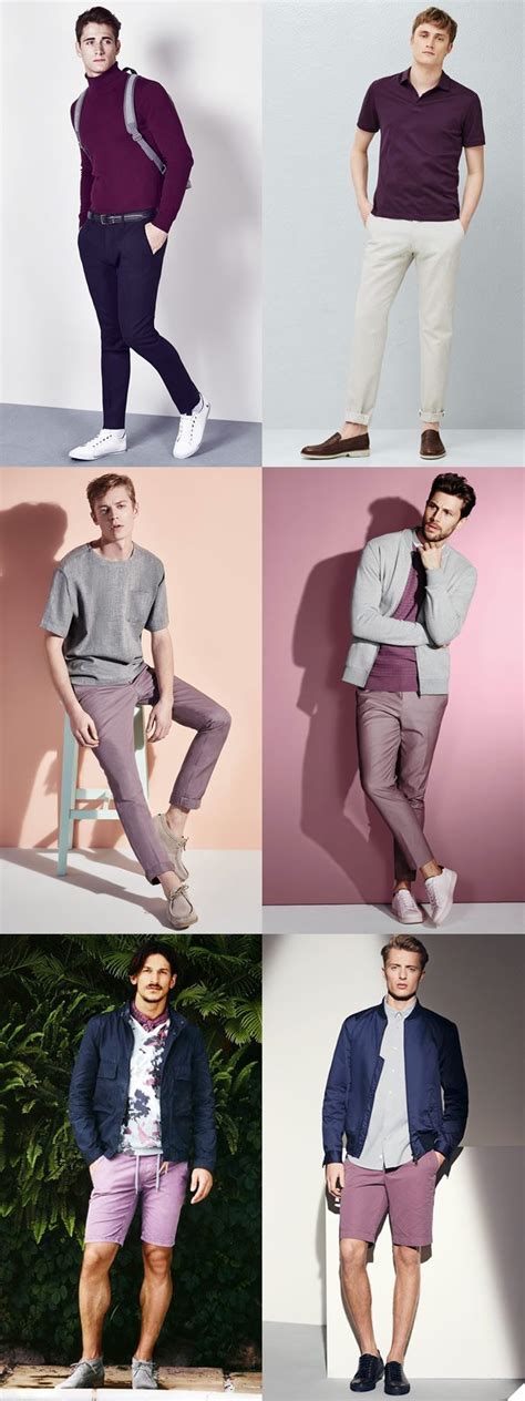 Men's Purple Fashion for Summer Outfit Inspiration Lookbook | Mens ...