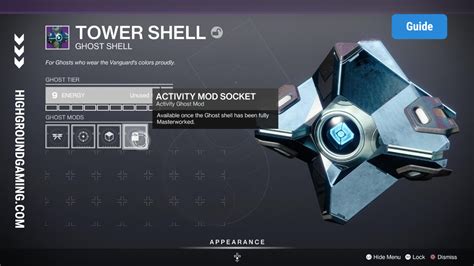 Destiny 2: Ghost Shell Mods Guide | High Ground Gaming