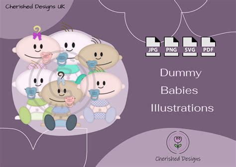 Dummy Babies Graphic by Cherished Designs UK · Creative Fabrica