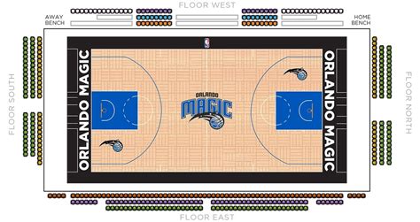 Orlando Magic Floor Seating Chart | Floor Roma