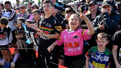 Penrith fans celebrate after second consecutive NRL grand final win by ...