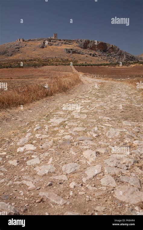 Alora in southern Spain in hot dry summer weather Stock Photo - Alamy