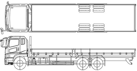 Mitsubishi Fuso Dimensions