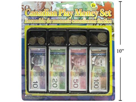 Canadian Play Money Set - The Granville Island Toy Company