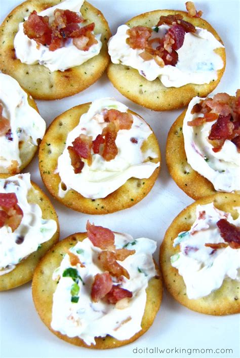 Easy Cream Cheese and Bacon Appetizers - Do It All Working Mom | Recipe | Bacon appetizers ...