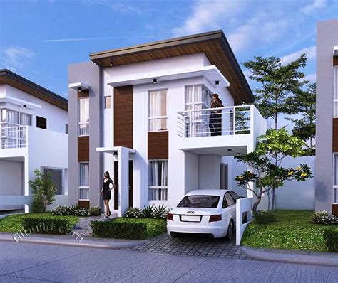 Minimalist Modern Double-storey House - Pinoy House Plans