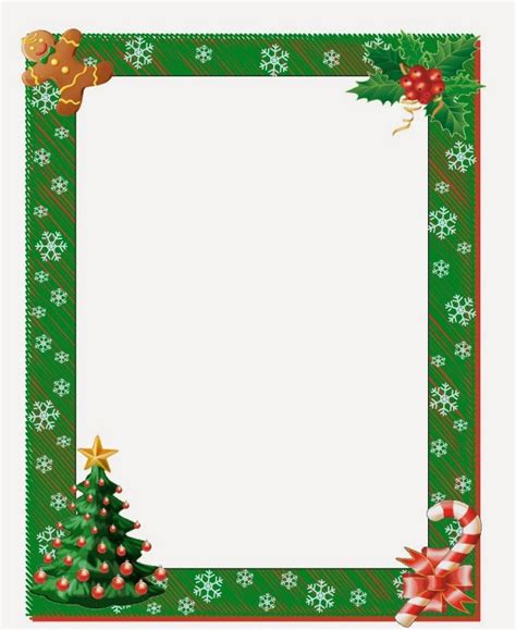 Christmas Page Borders Microsoft Word - ClipArt Best