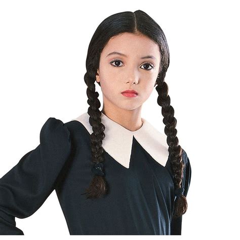 Child Wednesday Wig | Hair styles, Addams family wednesday, Wednesday addams costume