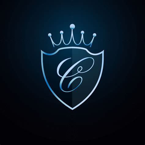 C crown logo 21633462 Vector Art at Vecteezy