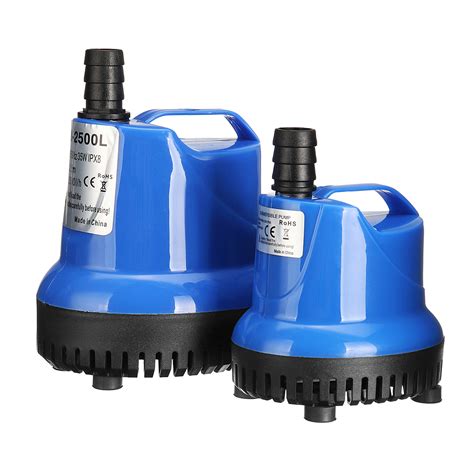 110V/220V-240V Submersible Pump Fish Tank Aquarium Pond Fountain Spout ...