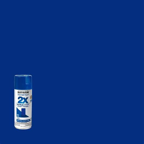 Rust-Oleum Painter's Touch 2X 12 oz. Gloss Deep Blue General Purpose Spray Paint 334032 - The ...