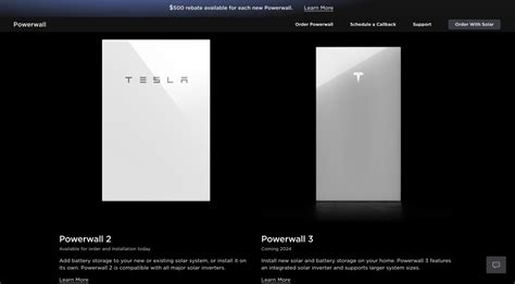 Tesla Powerwall 3 specs officially listed on company website ...