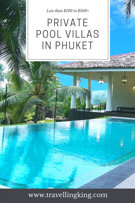 Private Pool Villas in Phuket from Budget (less than $100) to Luxury ...