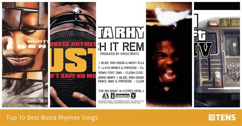 Top 10 Best Busta Rhymes Songs - TheTopTens