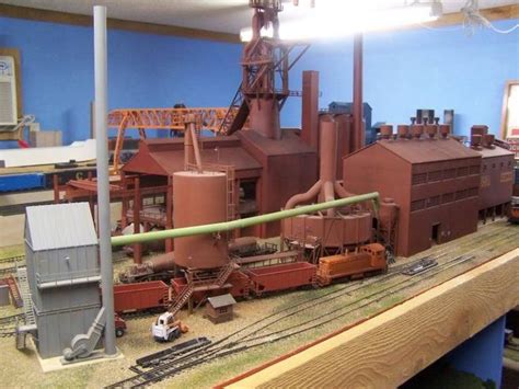 New pictures of my steel mill (Sinter Plant) | Model Railroad Hobbyist ...