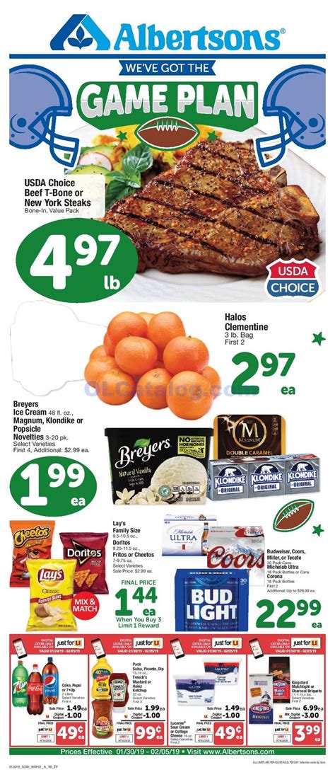 Albertsons Weekly Ad January 30 – February 5, 2019. View the Latest ...