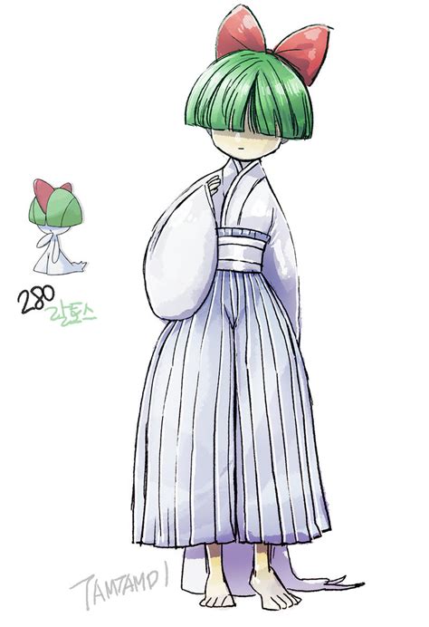 280.Ralts by tamtamdi on DeviantArt