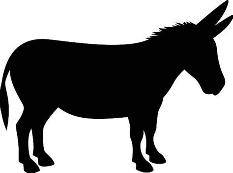 Download High Quality donkey clipart silhouette Transparent PNG Images ...