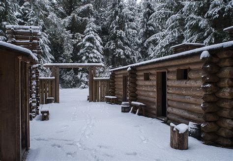 Winter At Fort Clatsop Photograph by Robert Potts