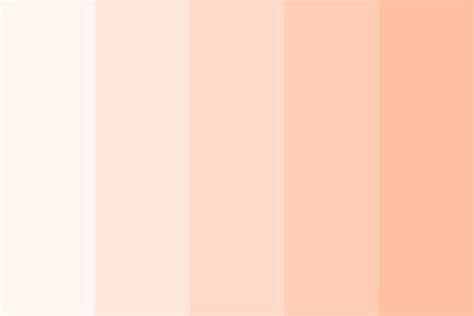 First Peach Color Palette