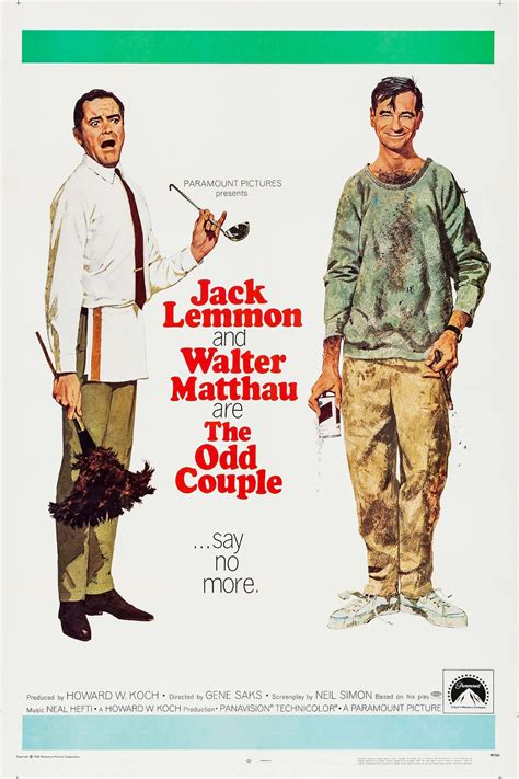 The Odd Couple (1968) - Posters — The Movie Database (TMDB)