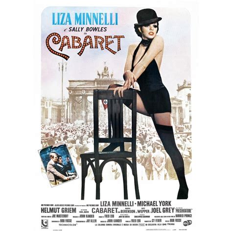 Cabaret Italian Poster Liza Minnelli Inset Photo: Michael York Liza ...