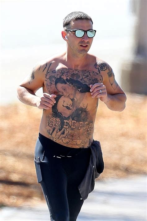 Shia LaBeouf's 'creeper' tattoos are the real deal for new movie